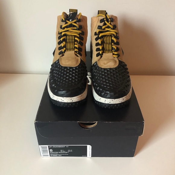 Nike Lunar Air Force 1 Duckboot - Metallic Gold - Picture 5 of 6